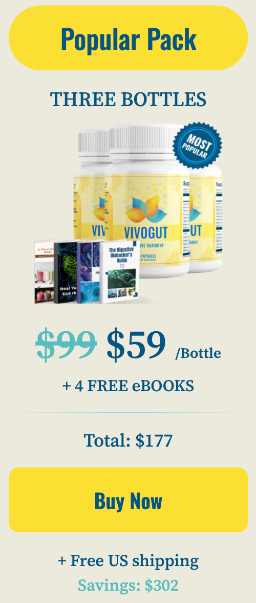 VivoGut Buy 3 Bottles
